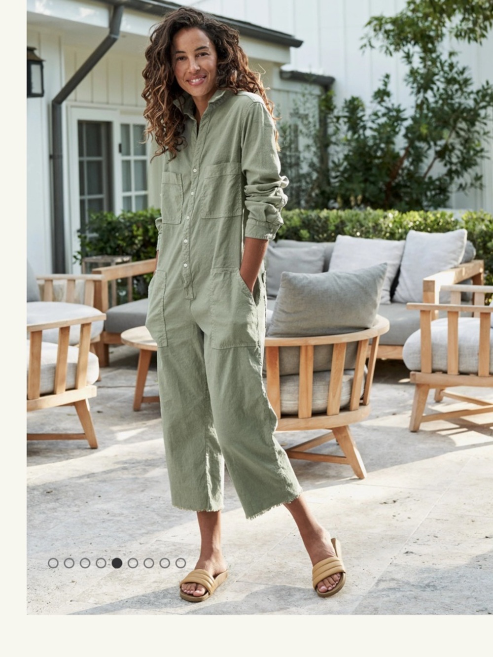 Frank & Eileen Ireland play suit made from N Ireland jumpsuit 🇮🇪 size S - Picture 9 of 9